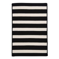 Colonial Mills Stripe It Black White 9x12