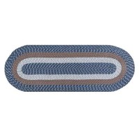 Better Trends Country Braid Collection is Durable and Stain Resistant Reversible Indoor Area Utility Rug 100 Polypropylene in V