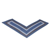 Better Trends Country Braid Collection is Durable and Stain Resistant Reversible Indoor Area Utility Rug 100 Polypropylene in V