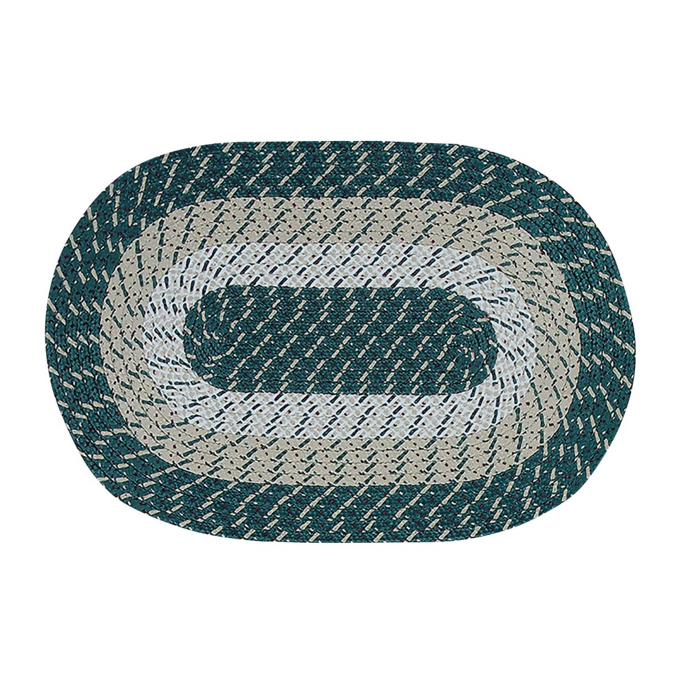 Better Trends country Braid collection is Durable and Stain Resistant Reversible Indoor Area Utility Rug 100 Polypropylene in V