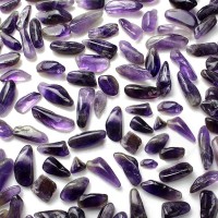 11 Lb 500 G Decorative Crystal Pebbles Irregular Shaped Amethyst Stones Small Tumbled Chip Gravel Crushed Gemstone Pieces Nat