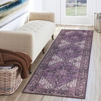 Amanti AM3 Purple 23 x 77 Runner Rug