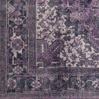 Amanti AM3 Purple 23 x 77 Runner Rug