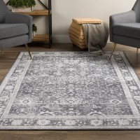 Amanti AM4 Grey 710 x 910 Rug AM4DO8X9