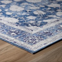 Kensington AKE37BL5X8 Blue Area Rug