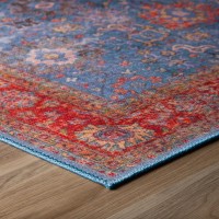 Kensington AKE39BL8X10 Blue Area Rug