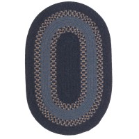 Corsair Banded Oval Navy 20x30