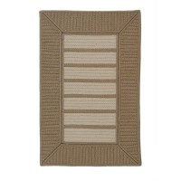 Colonial Mills Vizima Braided Area Rug 14X18 Tan