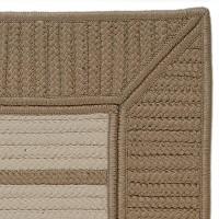 Colonial Mills Vizima Braided Area Rug 14X18 Tan