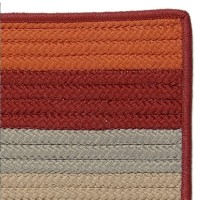 Colonial Mills Norwood Area Rug 2x3 Orange Red