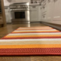 Colonial Mills Norwood Area Rug 2x3 Orange Red