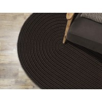 Colonial Mills Barataria Braided Area Rug 7X7 Shadow