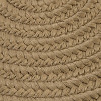 Colonial Mills Barataria Braided Area Rug 27X46 Cafe