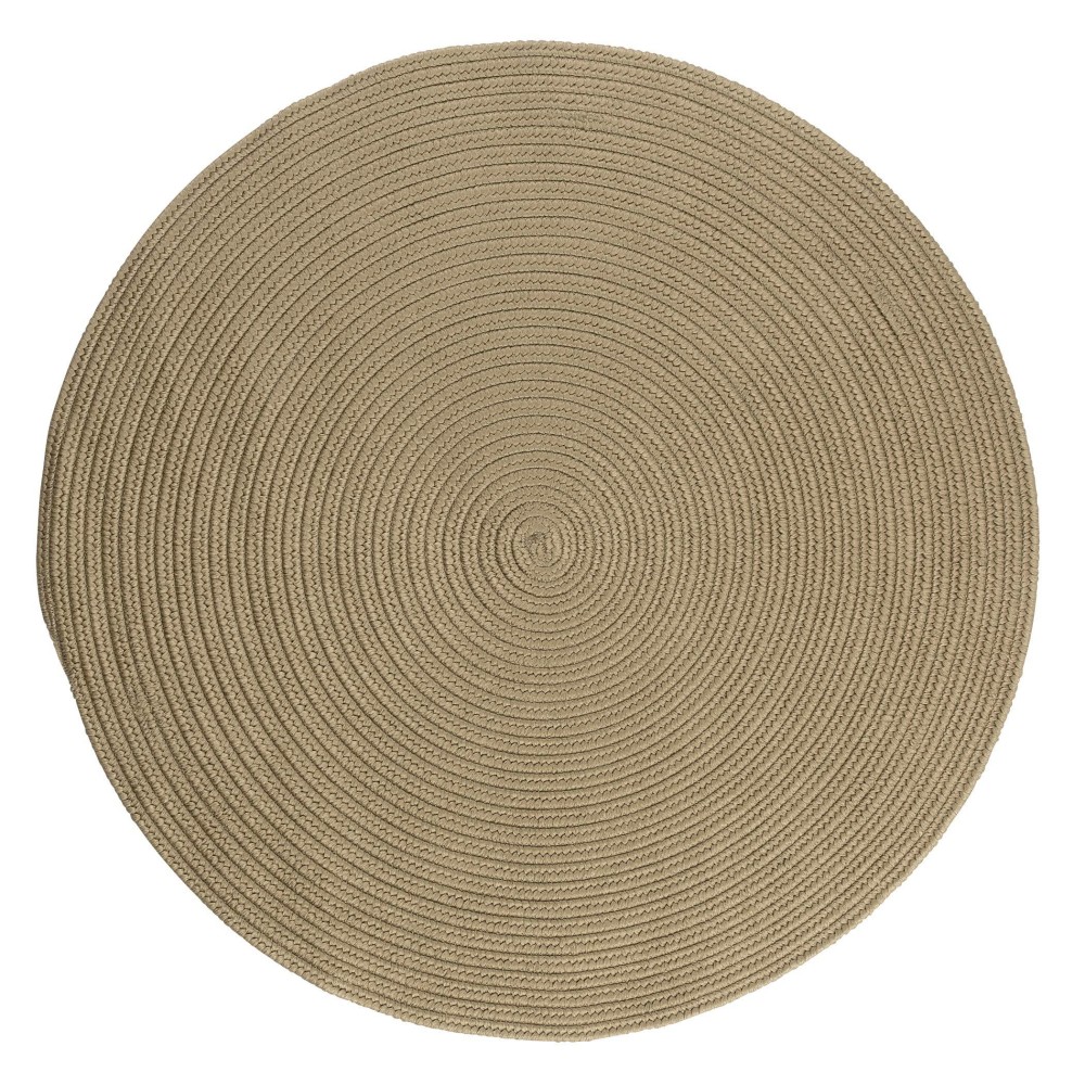 Colonial Mills Barataria Braided Area Rug 7X7 Sand