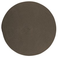 Colonial Mills Barataria Braided Area Rug 9X9 Gray