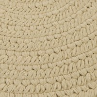 Colonial Mills Barataria Braided Area Rug 3X5 Linen