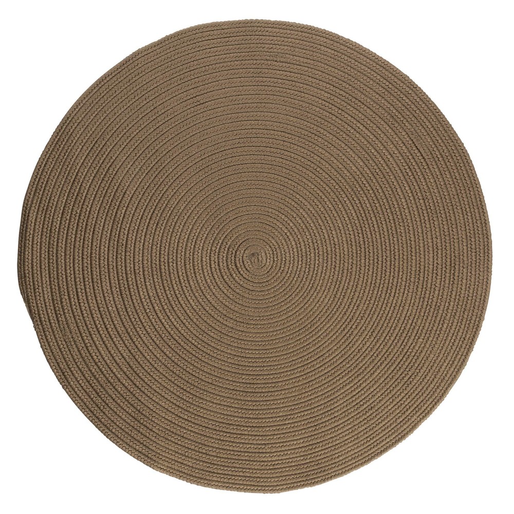 Colonial Mills Barataria Braided Area Rug 11X11 Cashew