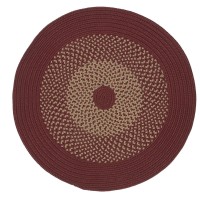 Colonial Mills Winterhold Round Red 12X12