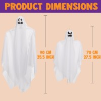 Joyin Halloween Hanging Ghosts4 Pack Two In 355 And Two In 275 For Halloween Party Decoration Cute Flying Ghost For F