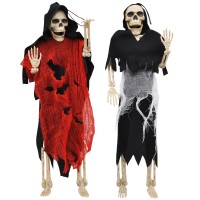 Joyin 2Pcs 16 Scary Halloween Decorations Halloween Skeletons Full Body Poseable Skeleton