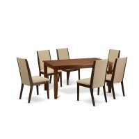 Dining Room Set Mahogany DULA7MAH04