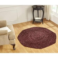 Better Trends Chenille Tweed Braid Collection is Durable and Stain Resistant Reversible Indoor Area Utility Rug 100 Polyester i