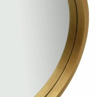 vidaXL Wall Mirror with Strap 167 Gold 320365