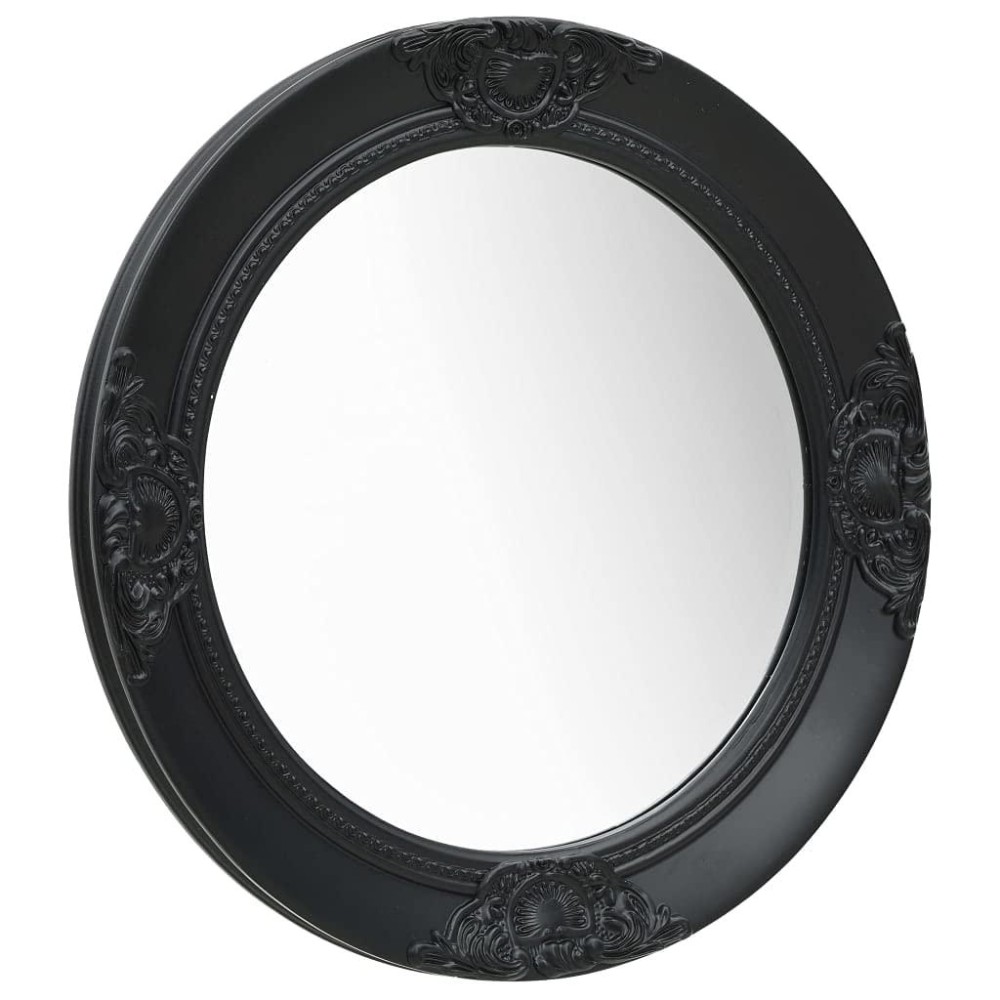 vidaXL Wall Mirror Bathroom Mirror with Baroque Style Decorative Mirror Vanity Mirror for Bedroom Living Room Dressing Room H