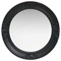 vidaXL Wall Mirror Bathroom Mirror with Baroque Style Decorative Mirror Vanity Mirror for Bedroom Living Room Dressing Room H