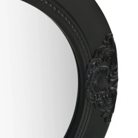 vidaXL Wall Mirror Bathroom Mirror with Baroque Style Decorative Mirror Vanity Mirror for Bedroom Living Room Dressing Room H