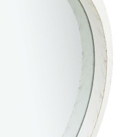 vidaXL Wall Mirror with Strap 157 White 320360