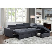 Lilola Home Lhf89138 Sofabed Dark Gray