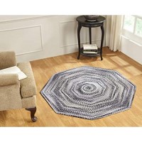 Better Trends Ombre Collection of Braided Super Soft and Plush Reversible Indoor Area Utility Rug 100 Cotton Chenille in Vibran