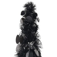 vidaXL 5 ft PopUp Artificial Christmas Tree Lightweight PET Material Easy Setup Reusable Economical Indoor and Outdoor Us
