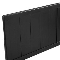 Modway Robbie Wood Twin Headboard In Black