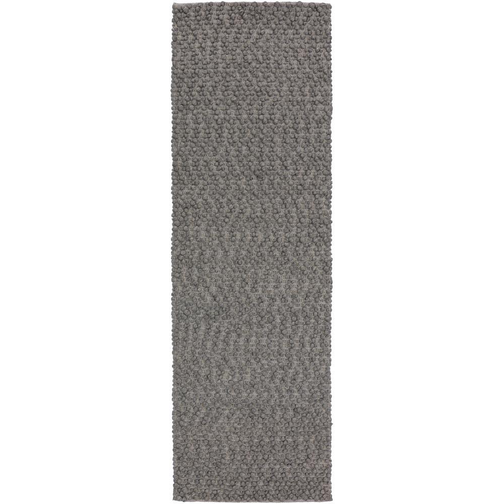 Gorbea GR1 Pewter 23 x 76 Runner Rug