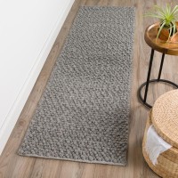 Gorbea GR1 Pewter 23 x 76 Runner Rug