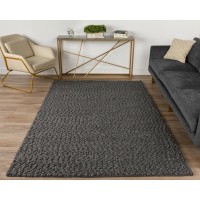 Gorbea GR1 Charcoal 9 x 13 Rug