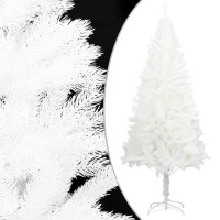 vidaXL Artificial Christmas Tree White with Stand Home Living Room Office Garden Christmas Ornament Decor Xmas Holiday Decoratio
