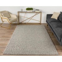 Boulder ABL31FO8X10 Silver Area Rug