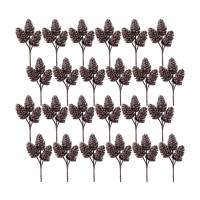 Pine Cone Pick Set of 24