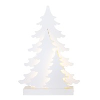 contemporary Home Living 27 White Lighted Tree christmas Tabletop Decor