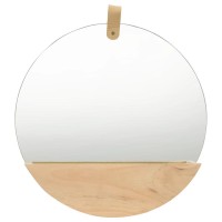 vidaXL Wall Mirror Solid Pinewood 138 2801