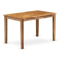 East West Furniture Yatanat Dining Table Regular