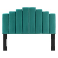 Noelle Performance Velvet KingCalifornia King Headboard