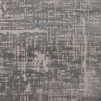 Addison Dayton Distressed Crosshatch Smoke 33 x 51 Area Rug