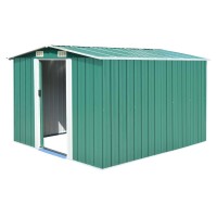 vidaXL Garden Shed 1012x1173x701 Metal Green 46305