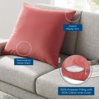 Enhance 24 Performance Velvet Throw Pillow