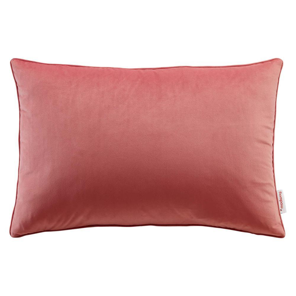 Enhance 24 Lumbar Performance Velvet Throw Pillow