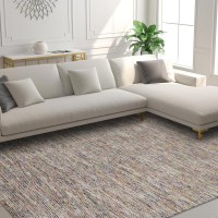 Addison Villager Active Solid Multi 8 x 10 Area Rug